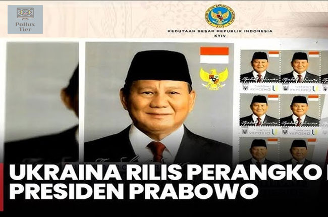 Prangko Gambar Prabowo Resmi Terbit