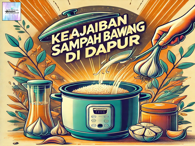 Kulit Bawang: Keajaiban Dari Sampah Bawang Putih Bagi Dapur