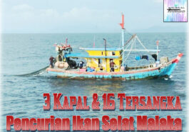 Pencurian Ikan di Selat Malaka, 3 Kapal Malaysia 16 Tersangka