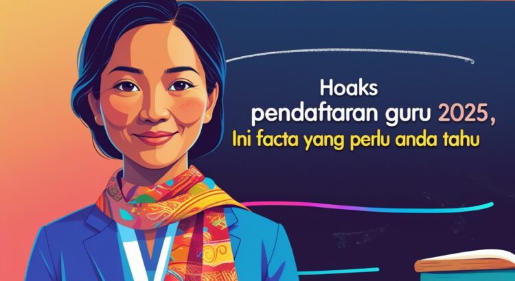 Hoaks Pendaftaran Guru 2025, Ini Fakta yang Perlu Anda Tahu