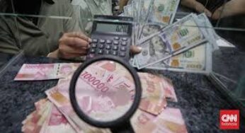 Rupiah Tipis Melemah ke Rp16.327 Per Dolar AS