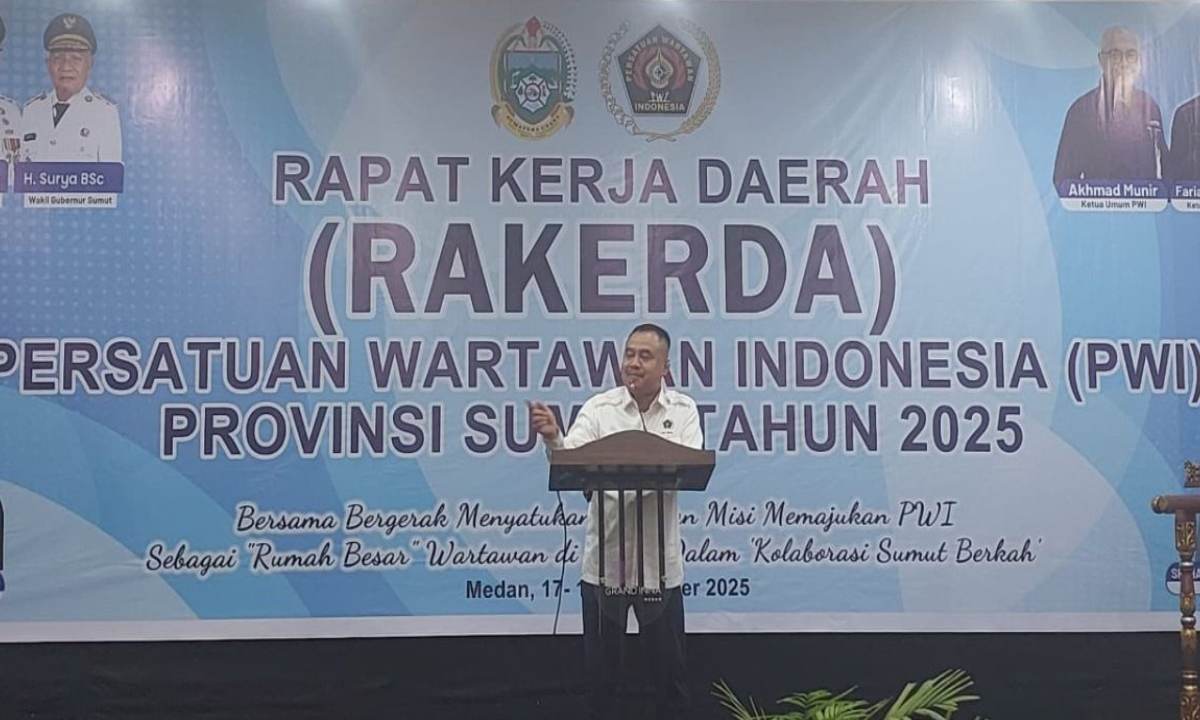Rakerda PWI Sumut Jadi Cermin Evaluasi dan Arah Baru Organisasi Wartawan