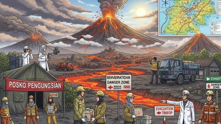Mitigasi Bencana Gunung Meletus: Bekal Penting agar Tidak Panik