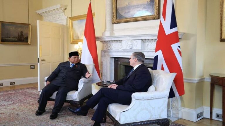 Prabowo Kunjungi PM Inggris, Starmer Puji Kerja Sama dengan Indonesia