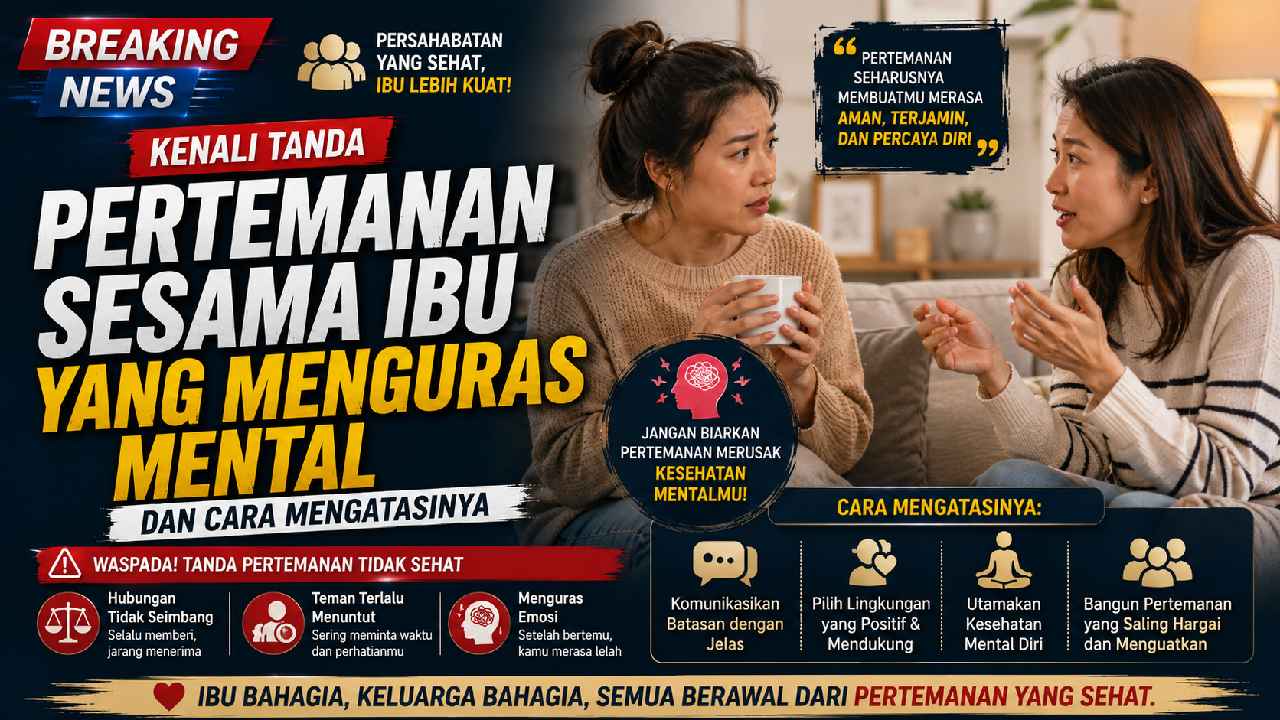 Kenali Tanda Pertemanan Sesama Ibu yang Menguras Mental dan Cara Menjaga Batasan Sehat