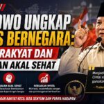 Prabowo Ungkap Rumus Bernegara: Cintai Rakyat dan Gunakan Akal Sehat