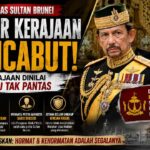 Sultan Brunei Cabut Gelar Kerajaan Menantu, Istana Soroti Perilaku Tak Pantas