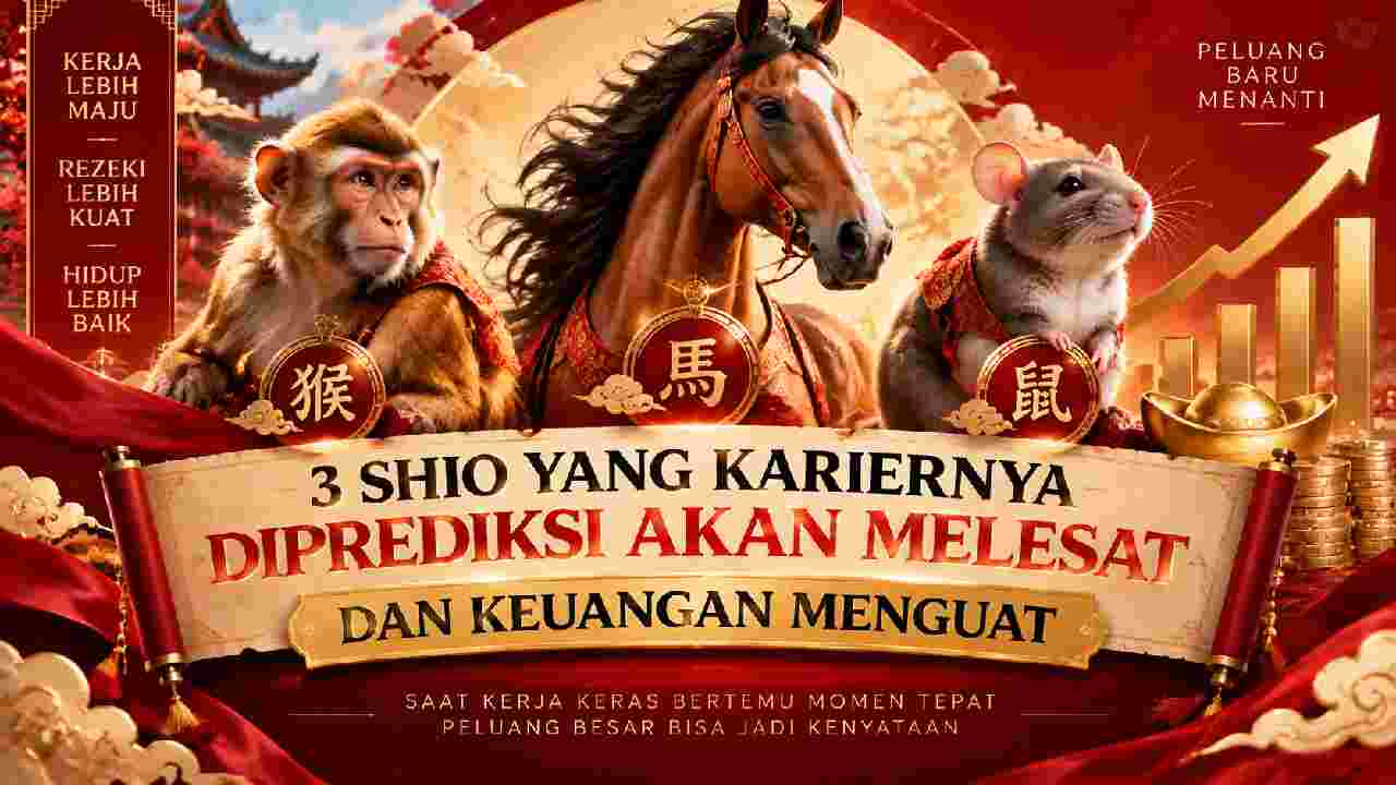 3 Shio Diprediksi Karier Melesat, Peluang Keuangan Ikut Menguat