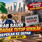 Arab Saudi Mendadak Tutup Sekolah Sepekan, Ketegangan Teluk Jadi Sorotan