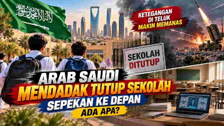Arab Saudi Mendadak Tutup Sekolah Sepekan, Ketegangan Teluk Jadi Sorotan
