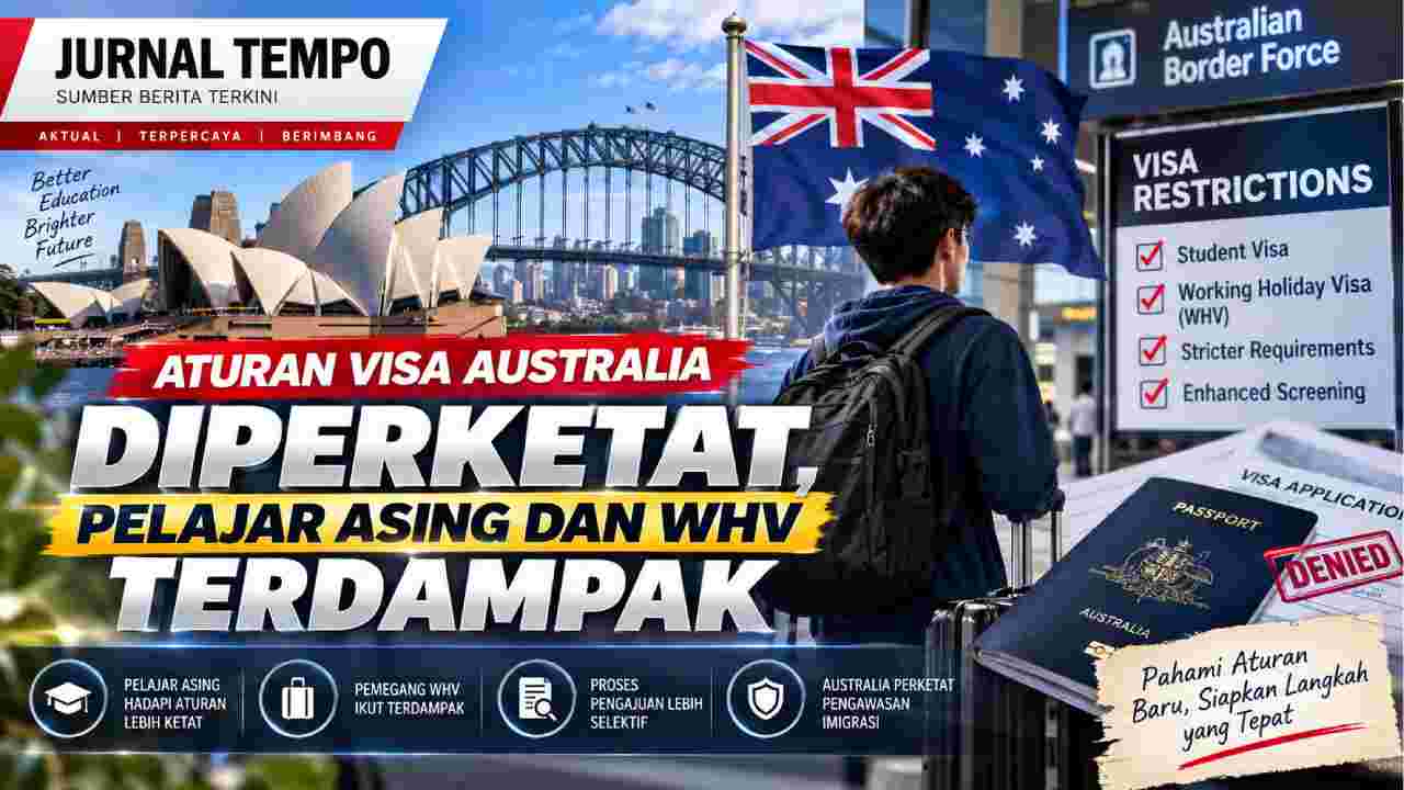 Aturan Visa Australia Diperketat, Pelajar Asing dan WHV Terdampak