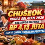 Chuseok Korea Selatan 2026, Keluarga Siapkan Rp4,13 Juta untuk Hidangan Perayaan