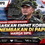 Pangdam Cenderawasih Tegaskan Empat Korban Penembakan di Papua Warga Sipil