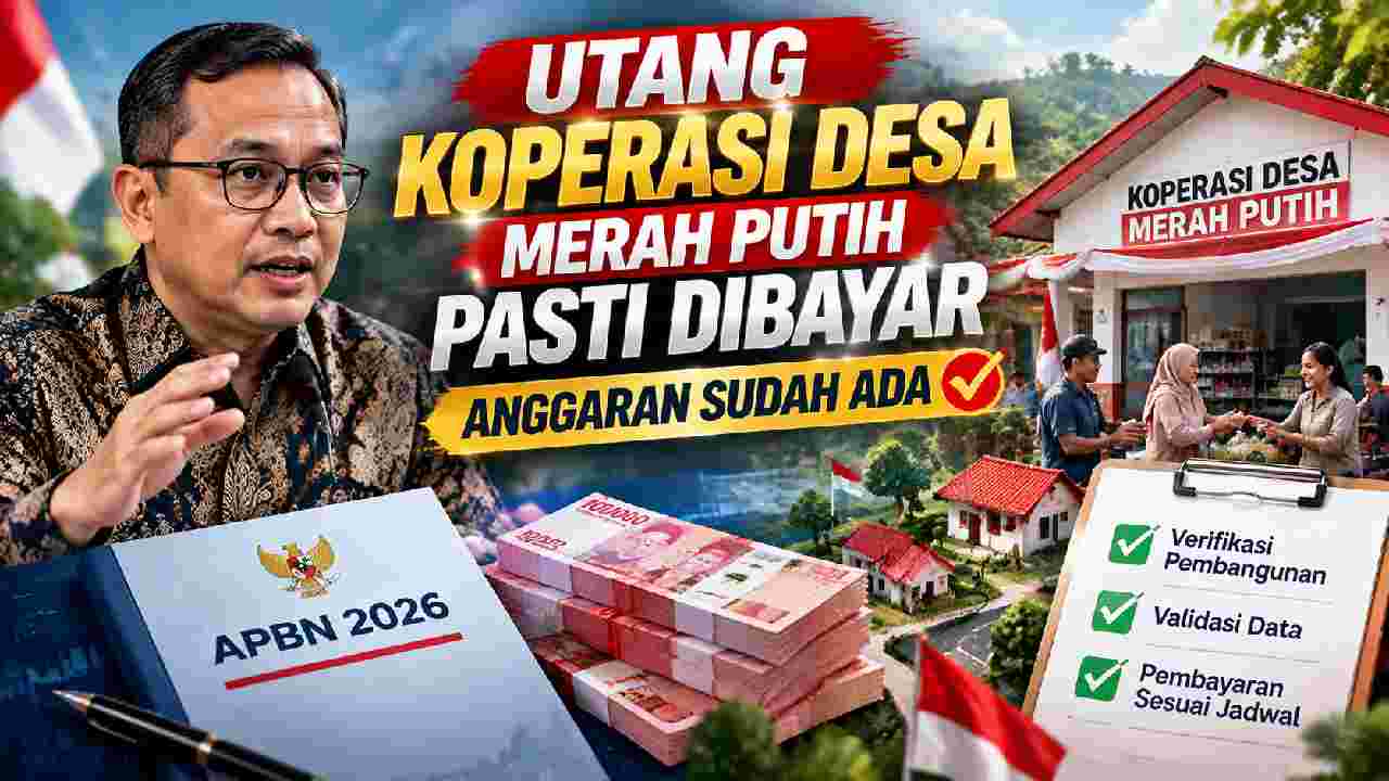 Pemerintah Pastikan Utang Koperasi Desa Merah Putih Dibayar, Anggaran APBN Sudah Disiapkan