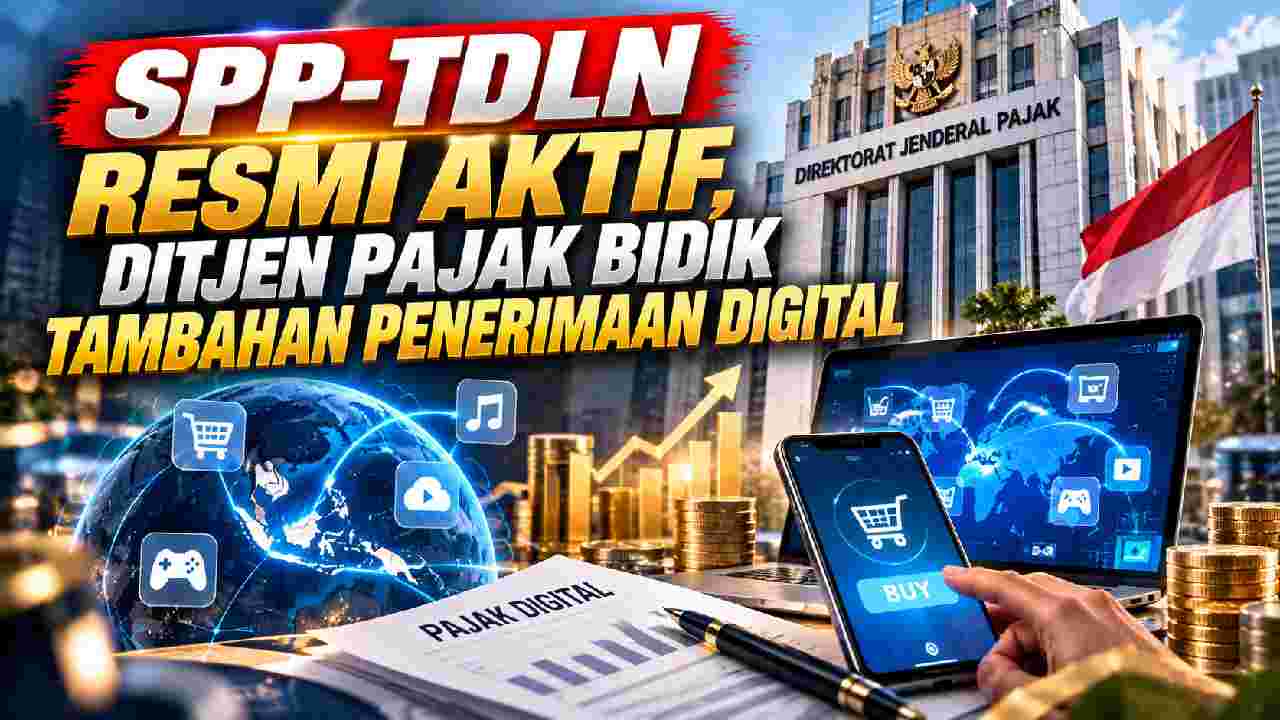 SPP-TDLN Resmi Aktif, Ditjen Pajak Bidik Tambahan Penerimaan Digital