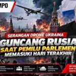 Serangan Drone Ukraina Guncang Rusia saat Pemilu Parlemen Memasuki Hari Terakhir