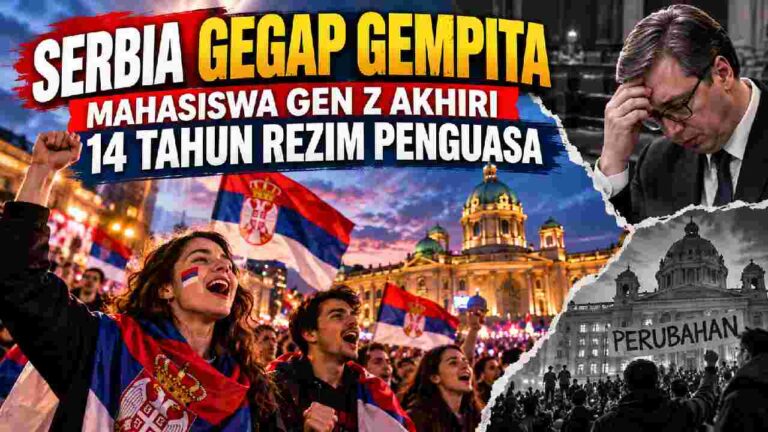 Gelombang Gen Z Ubah Serbia, Gerakan Mahasiswa Akhiri Kekuasaan 14 Tahun