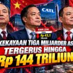 Kekayaan Tiga Miliarder Asia Tergerus Rp144 Triliun, Saham Jadi Pemicu