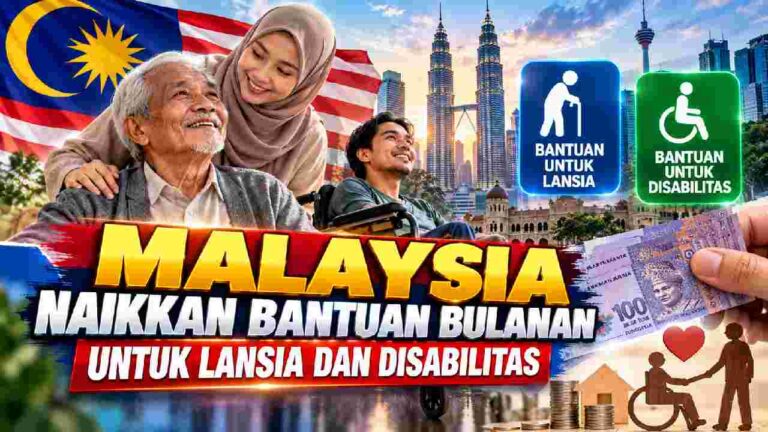 Malaysia Perkuat Perlindungan Lansia dan Disabilitas Lewat Bantuan Bulanan