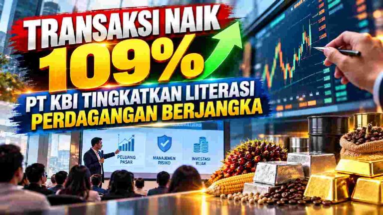 Transaksi Melonjak 109,4 Persen, KBI Perkuat Literasi Perdagangan Berjangka