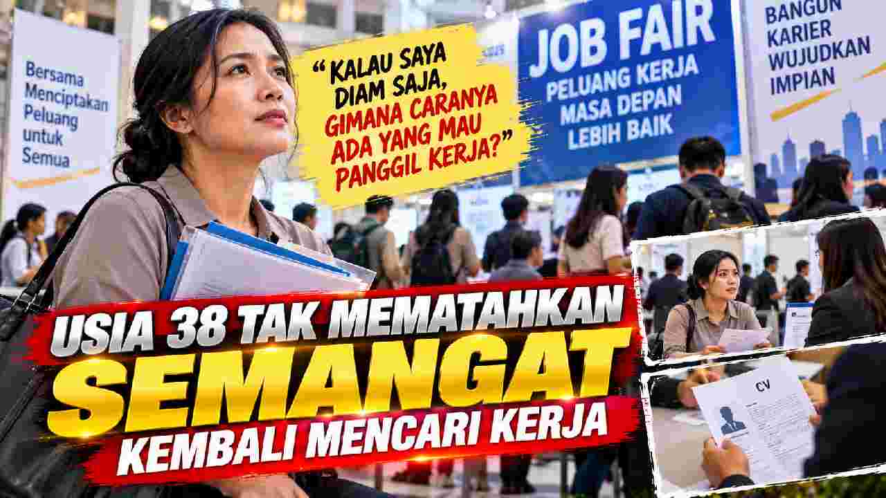 Usia 38 Tak Mematahkan Semangat Khaerani Kembali Mencari Kerja
