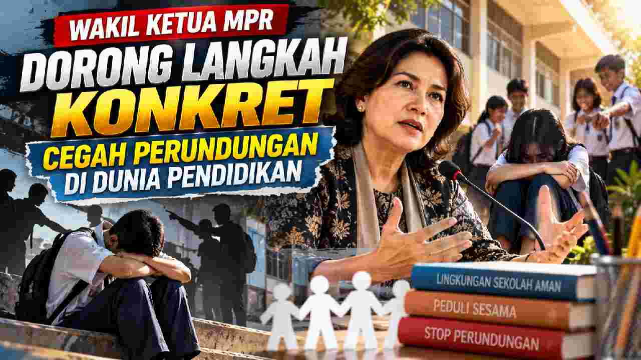 Wakil Ketua MPR Desak Aksi Nyata Cegah Perundungan di Sekolah